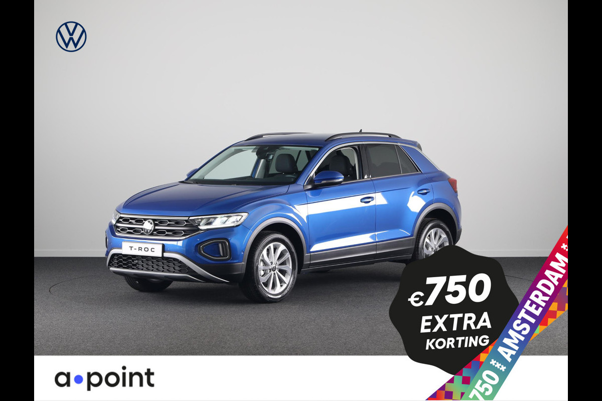 Volkswagen T-Roc Life Edition 1.0 85 kW / 115 pk TSI SUV 6 versn. H and