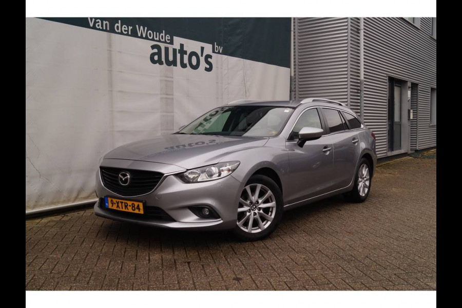 Mazda 6 SportBreak 2.2d 150pk Skylease -NAVI-ECC-PDC-