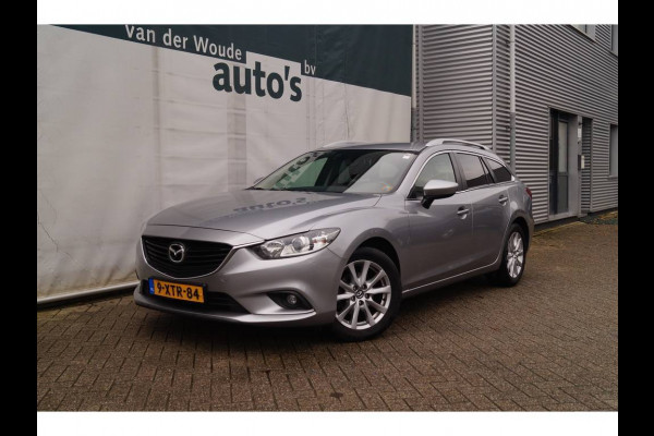 Mazda 6 SportBreak 2.2d 150pk Skylease -NAVI-ECC-PDC-