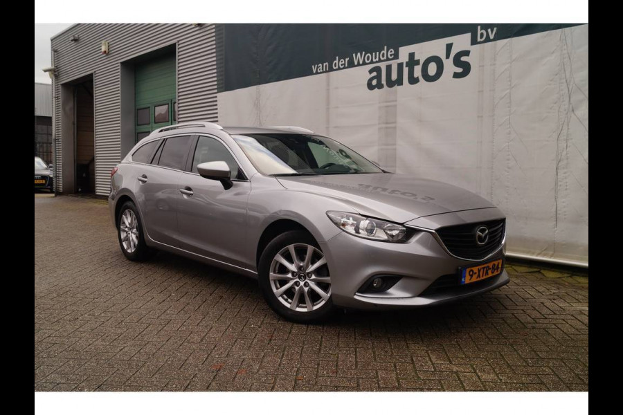 Mazda 6 SportBreak 2.2d 150pk Skylease -NAVI-ECC-PDC-