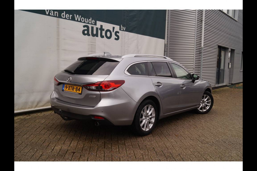 Mazda 6 SportBreak 2.2d 150pk Skylease -NAVI-ECC-PDC-