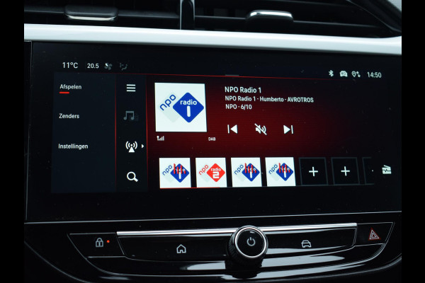 Opel Corsa Electric Long Range GS 51 kWh 3 FASE | ACHTERUITRIJCAMERA MET SENSOREN | NAVIGATIE 10" | CARPLAY | E.C.C. | 10.569km