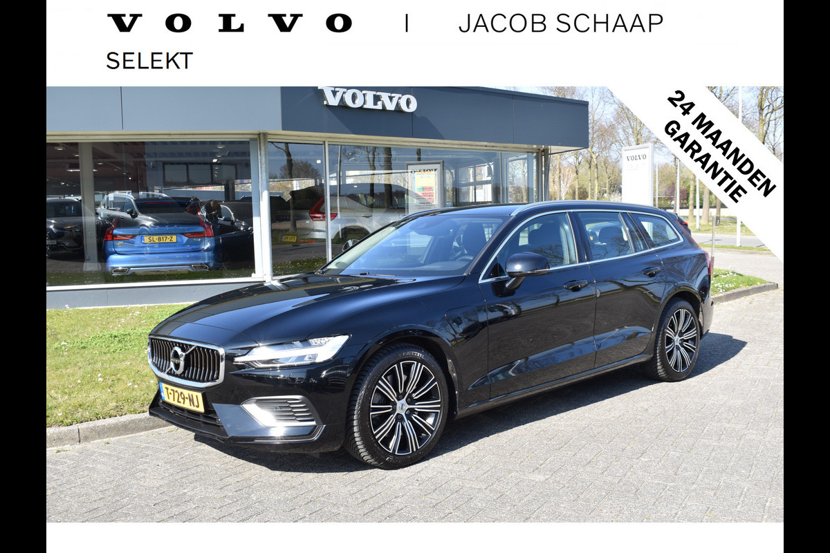 Volvo V60 T6 340 PK Recharge AWD Business Pro | Trekhaak | ACC | Blis | Camera | 18"LMV | Stoelverwarming | Stuurverwarming