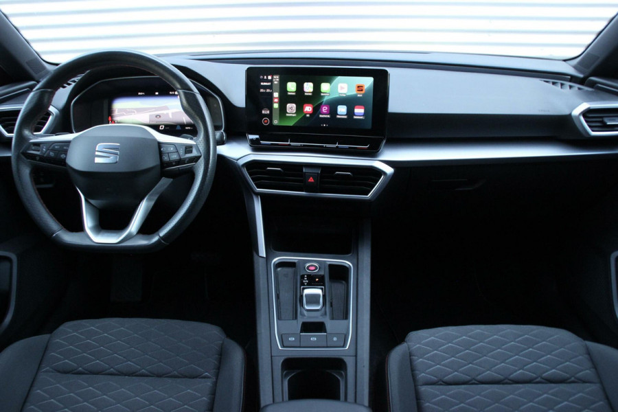 Seat Leon 1.5 eTSI FR Sport Automaat 150 PK |PANO, VIRTUAL, CARPLAY, ACC, CAMERA, LED, SFEER, PDC|