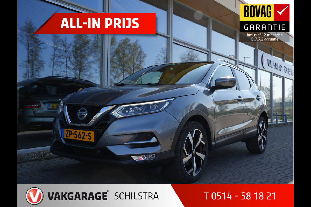 Nissan QASHQAI 1.3 DIG-T Tekna Automaat | Navigatie | LED | DAB | Climate Control | Keyless