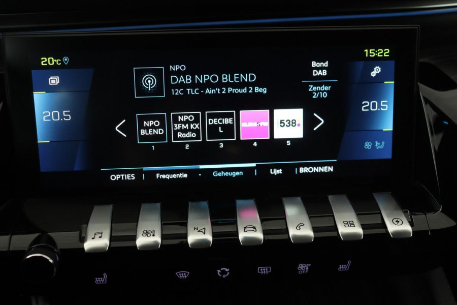 Peugeot 508 1.6 HYbrid GT | Stoelverwarming | Focal Sound | 360 camera | Head-Up | Alcantara | Carplay | Adaptive cruise | Full LED | Keyless