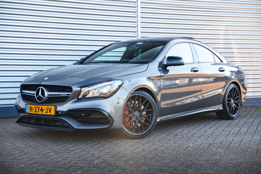 Mercedes-Benz CLA-Klasse AMG 45 4MATIC Ambition Pano Airco Navi 19"L.M. Parkeersensoren Stoelverw.
