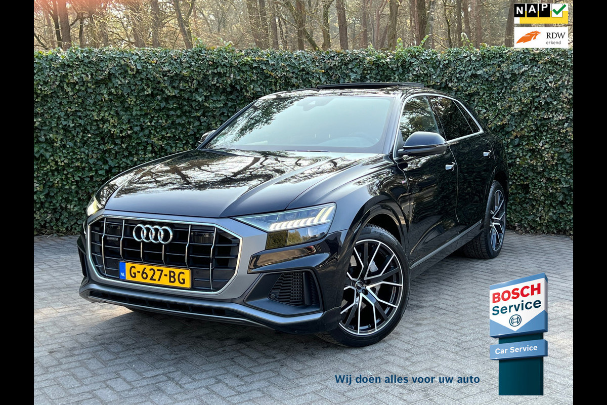 Audi Q8 55 TFSI quattro Pro Line Plus PANO/ MATRIX LED/ 22INCH/ BANG&OLUFSEN Audi Q8 55 TFSI quattro Pro Line Plus PANO/ MATRIX LED/ 22INCH/ BANG&OLUFSEN
