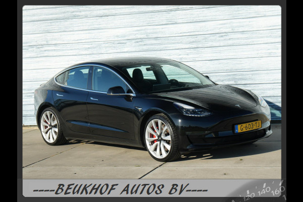 Tesla Model 3 Performance AWD 75 kWh 462Pk 20Inch Autopilot3