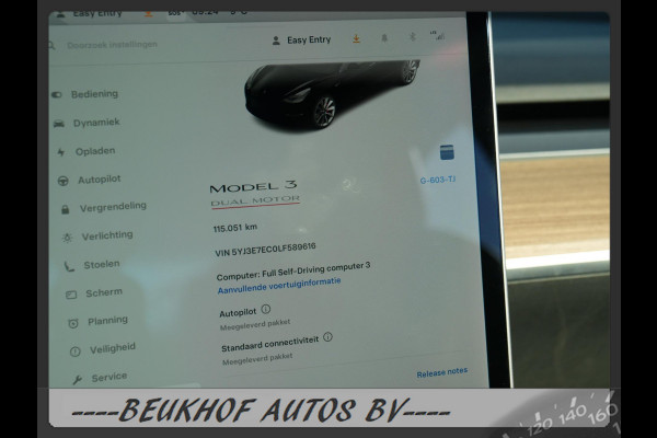 Tesla Model 3 Performance AWD 75 kWh 462Pk 20Inch Autopilot3