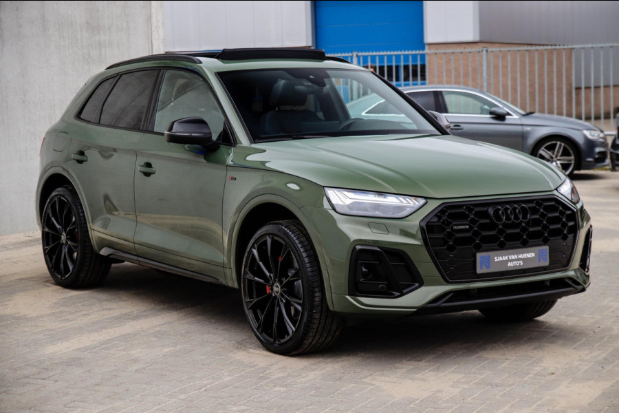 Audi Q5 50TFSI e Quattro Competition Pro Line S S-Line 299pk Automaat! 1e Eig|DLR|Panoramadak|Virtual Cockpit|Massage|OLED Matrix