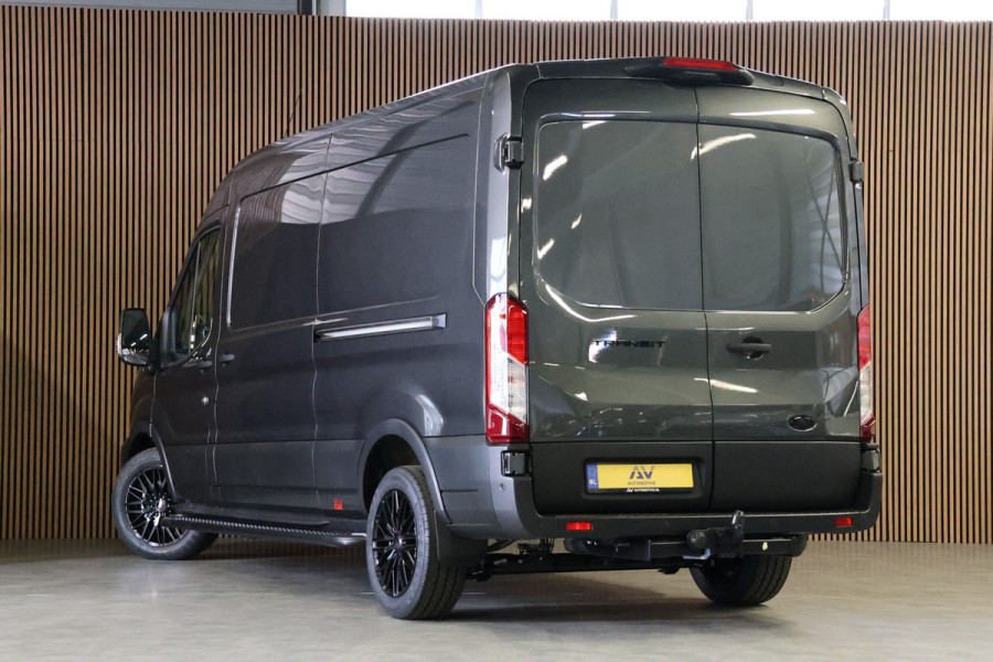 Ford Transit 350 2.0 TDCI L3H2 165PK AUT Limited | BPM VRIJ | L+R Schuifdeur | 360 Camera | ACC | Navigatie | Bi-Xenon | Lane assist | BLIS | CarPlay | Trekhaak | 3-Zitter| Facelift model MY2025