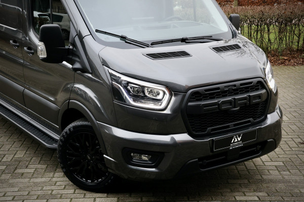 Ford Transit 350 2.0 TDCI L3H2 165PK AUT Limited | BPM VRIJ | L+R Schuifdeur | 360 Camera | ACC | Navigatie | Bi-Xenon | Lane assist | BLIS | CarPlay | Trekhaak | 3-Zitter| Facelift model MY2025