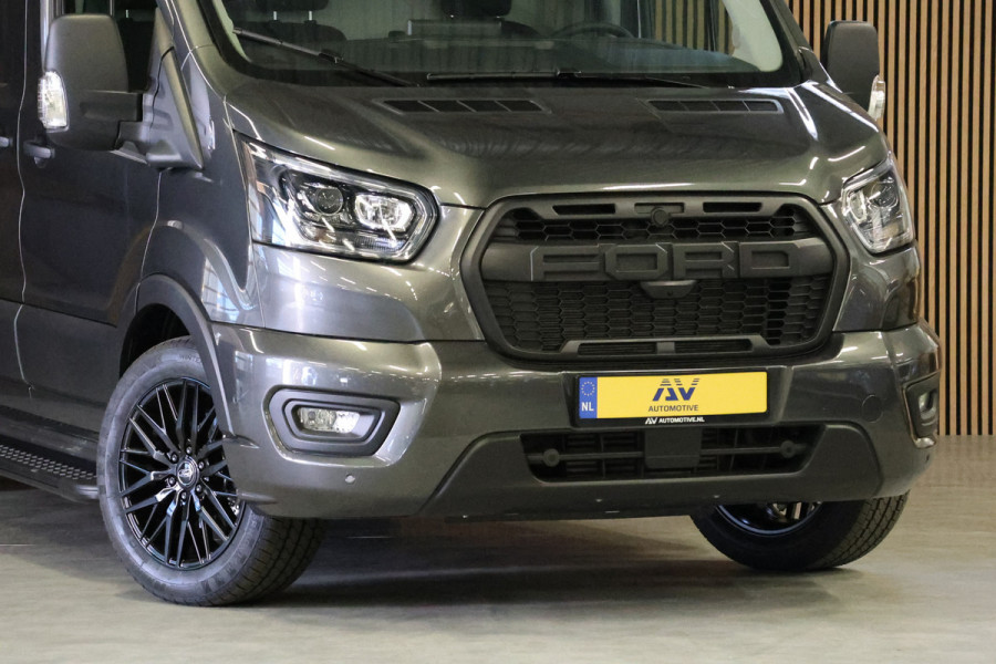 Ford Transit 350 2.0 TDCI L3H2 165PK AUT Limited | BPM VRIJ | L+R Schuifdeur | 360 Camera | ACC | Navigatie | Bi-Xenon | Lane assist | BLIS | CarPlay | Trekhaak | 3-Zitter| Facelift model MY2025