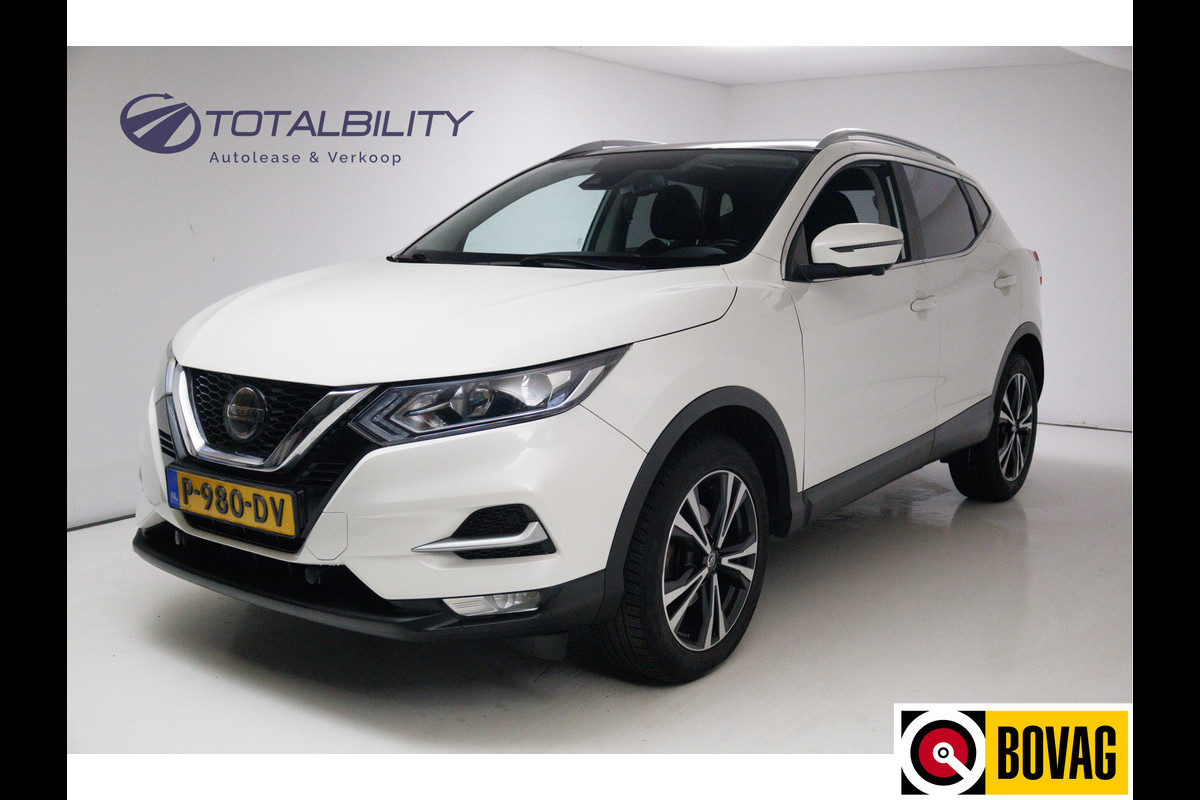 Nissan QASHQAI 1.3 DIG-T Design Edition 141 PK | Panoramadak | Trekhaak | All season banden | Stoelverwarming Navigatie, Cruise, 360 Camera Nissan QASHQAI 1.3 DIG-T Design Edition 141 PK | Panoramadak | Trekhaak | All season banden | Stoelverwarming Navigatie, Cruise, 360 Camera