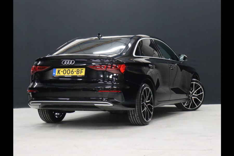 Audi A3 Limousine 35 TFSI Sportline *WEEKAANBIEDING* [SPORTSTOELEN, APPLE CARPAY, CRUISE CONTROL, DIGITAL DASH, TREKHAAK, CLIMATE CONTROL, VOL LEDER, FLIPPERS, NAVIGATIE, NIEUWSTAAT]