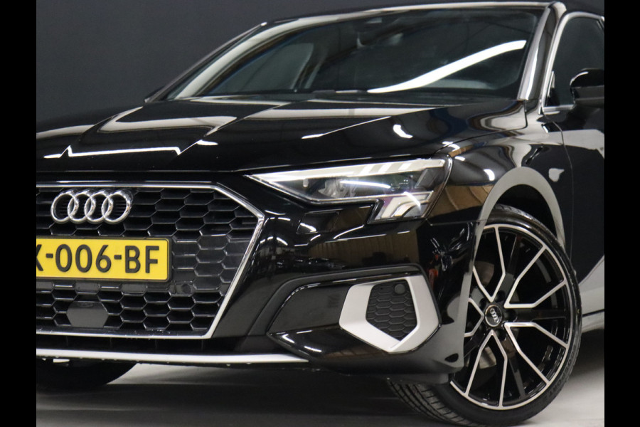 Audi A3 Limousine 35 TFSI Sportline *WEEKAANBIEDING* [SPORTSTOELEN, APPLE CARPAY, CRUISE CONTROL, DIGITAL DASH, TREKHAAK, CLIMATE CONTROL, VOL LEDER, FLIPPERS, NAVIGATIE, NIEUWSTAAT]