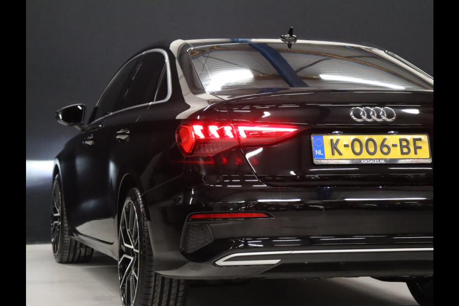 Audi A3 Limousine 35 TFSI Sportline *WEEKAANBIEDING* [SPORTSTOELEN, APPLE CARPAY, CRUISE CONTROL, DIGITAL DASH, TREKHAAK, CLIMATE CONTROL, VOL LEDER, FLIPPERS, NAVIGATIE, NIEUWSTAAT]
