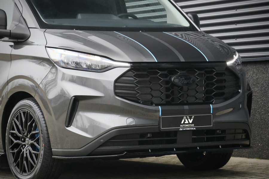 Ford Transit Custom 320 2.0 TDCI 170PK L2H1 DC AUT Raptor Edition | BPM VRIJ | ACC | Blind Spot | Camera | CarPlay | Lane Assist | Navigatie | 3-Zitter | Verlengde fabrieksgarantie tot 09-2029