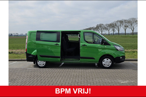Ford Transit Custom 300 2.0 TDCI L2H1 Trend DC NAP 2xZijdeur Euro6 130Pk Trekhaak