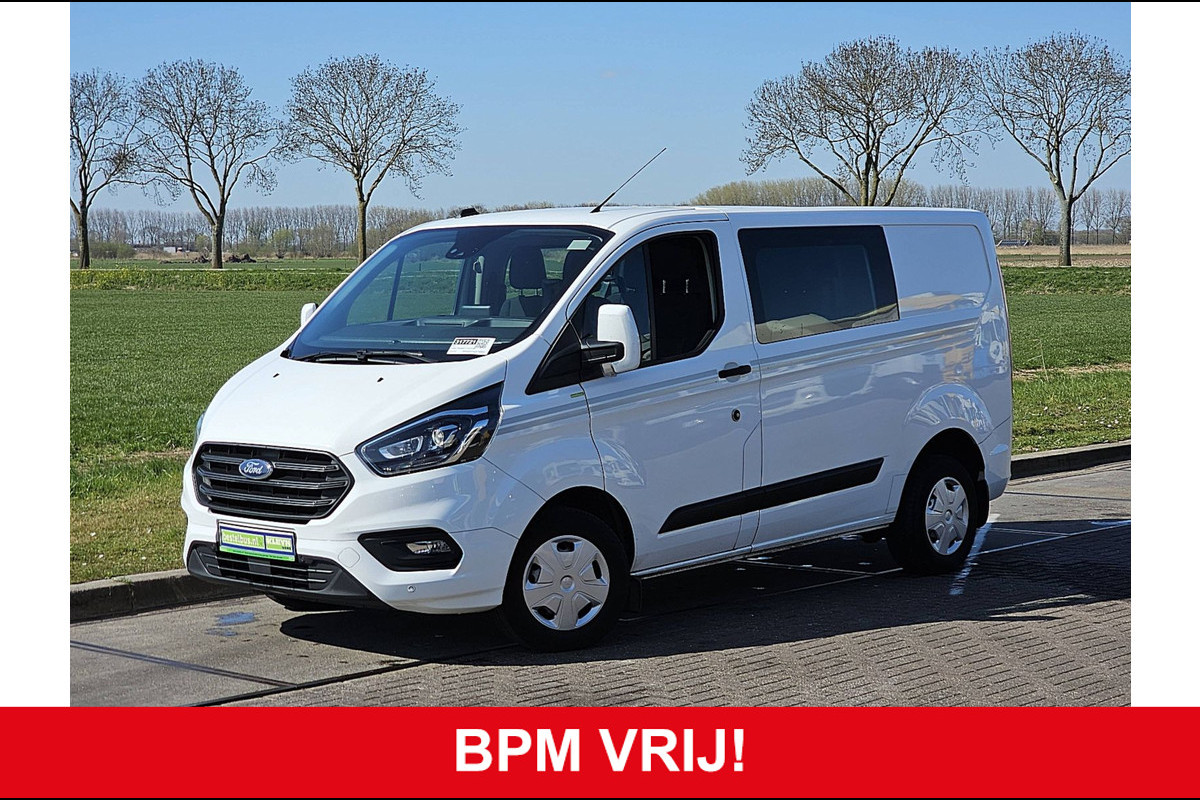 Ford Transit 2.0 TDCI L1H1 Dubbelcabine Airco Trekhaak Deuren Navi Xenon ACC Camera Euro6! Ford Transit 2.0 TDCI L1H1 Dubbelcabine Airco Trekhaak Deuren Navi Xenon ACC Camera Euro6!