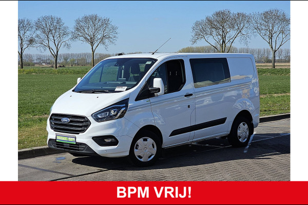 Ford Transit 2.0 TDCI L1H1 Dubbelcabine Airco Trekhaak Deuren Navi Xenon ACC Camera Euro6!