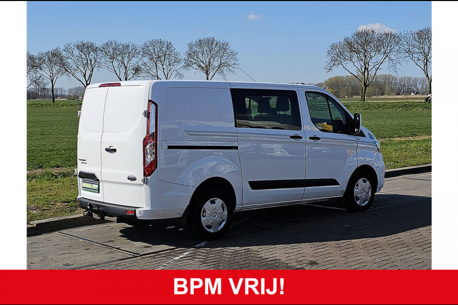 Ford Transit 2.0 TDCI L1H1 Dubbelcabine Airco Trekhaak Deuren Navi Xenon ACC Camera Euro6!