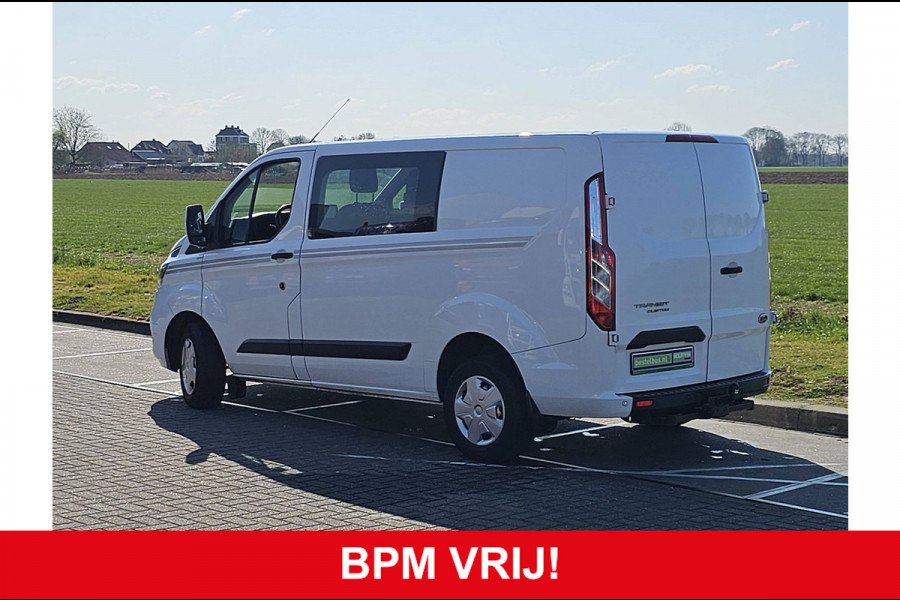 Ford Transit 2.0 TDCI L1H1 Dubbelcabine Airco Trekhaak Deuren Navi Xenon ACC Camera Euro6!