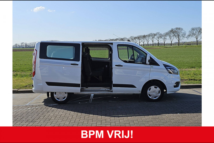 Ford Transit 2.0 TDCI L1H1 Dubbelcabine Airco Trekhaak Deuren Navi Xenon ACC Camera Euro6!