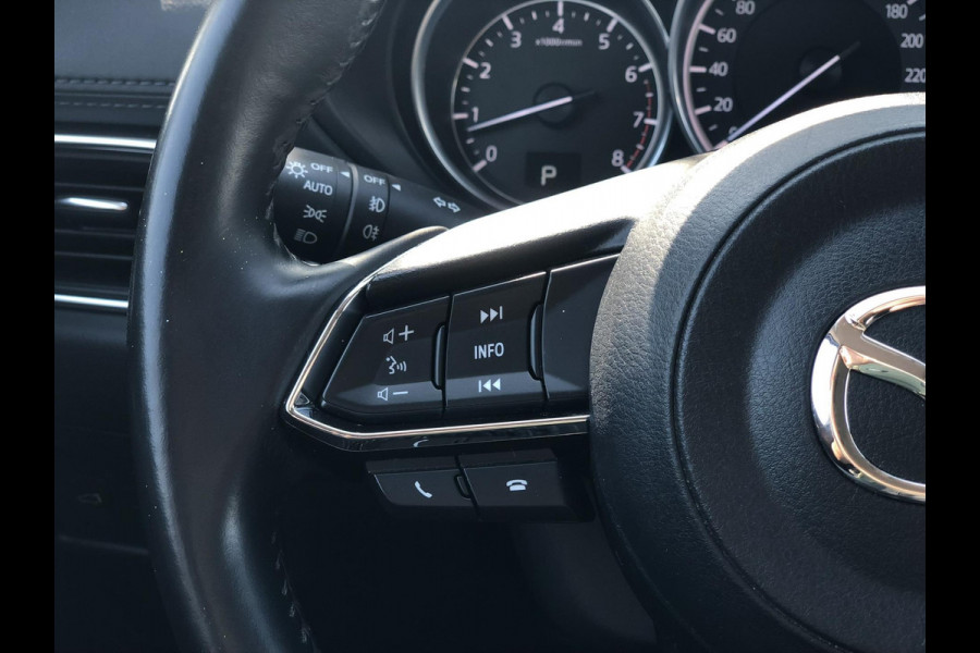Mazda CX-5 2.5 SkyActiv-G 194 GT-M 4WD Parelmoer | Leder, Navi, 360 Camera, El. A.klep, Memory, Stoel+Stuurverw., Carplay/Android|