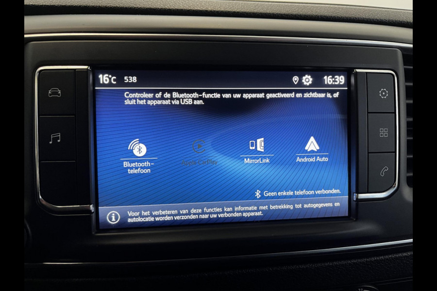 Toyota PROACE Electric Shuttle Long L3 Extra Range 75 kWh 9 pers. Navigatie Apple Carplay/Android Auto Parkeersensoren Cruise Control Lichtmetalen velgen Getinte ramen Airco
