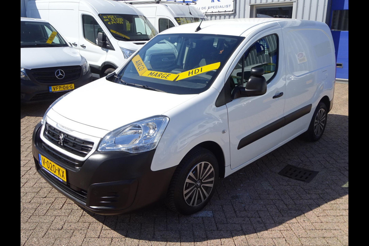 Peugeot Partner 120 1.6 BlueHDi 100 Pk MARGE AUTO AIRCO NAVI 2 x AIRBAG SCHUIFDEUR Peugeot Partner 120 1.6 BlueHDi 100 Pk MARGE AUTO AIRCO NAVI 2 x AIRBAG SCHUIFDEUR