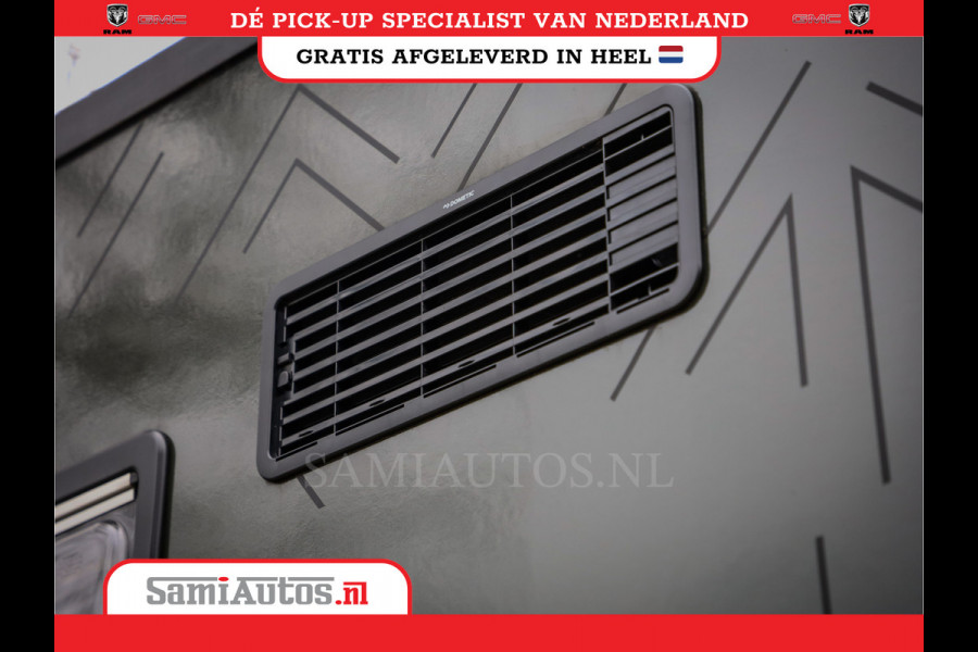 Dodge Ram 1500 CAMPER / AFZET UNIT | SHOWROOM MODEL | 4 PERSOONS | AIRCO | ZONNEPANEEL | VERWARMING | DOUCHE | WC | LUIFEL | 4 SLAAP PLAATSEN | Let Op: Investeer in deze unieke afzetunit camper en verdien direct!