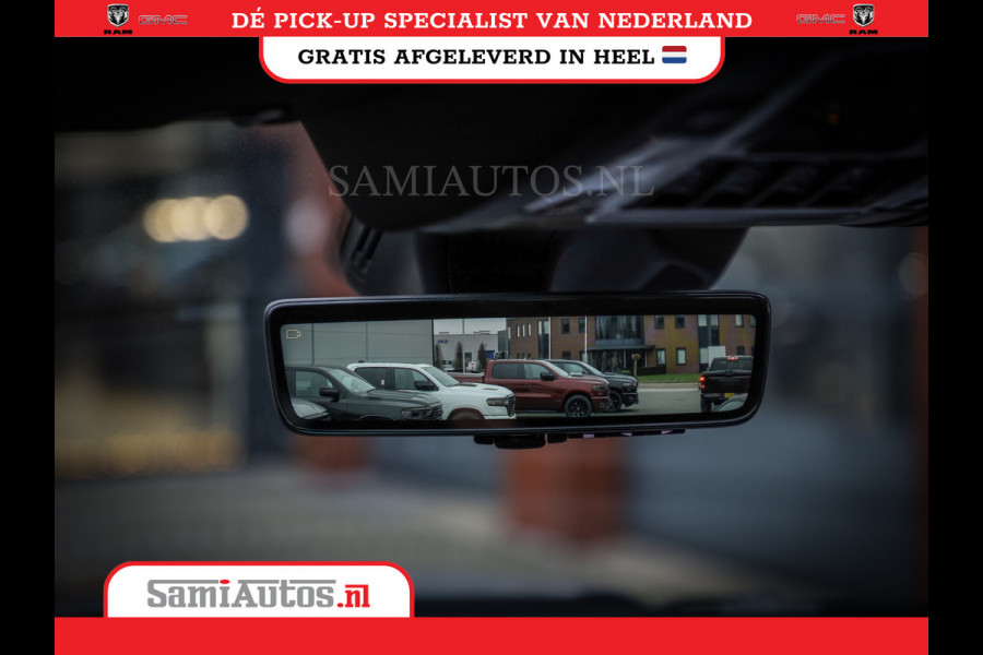 Dodge Ram 1500 LIMITED NIGHT HIGH OUTPUT 540PK 706 Nm 2025 | XB9 | MASSAGE | BOM VOL | CREW CAB | DUBBELE CABINE | GRIJSKENTEKEN | DE MEEST LUXUEUZE en BEGEERDE Pick-up | VOORRAAD NR 2302 - 7425