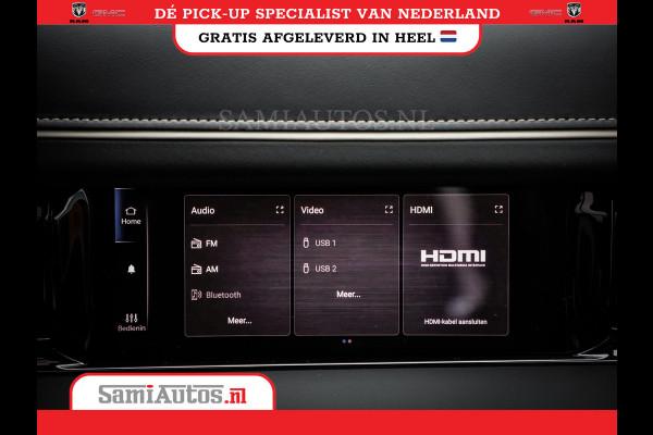 Dodge Ram 1500 LIMITED NIGHT HIGH OUTPUT 540PK 706 Nm 2025 | XB9 | MASSAGE | BOM VOL | CREW CAB | DUBBELE CABINE | GRIJSKENTEKEN | DE MEEST LUXUEUZE en BEGEERDE Pick-up | VOORRAAD NR 2302 - 7425