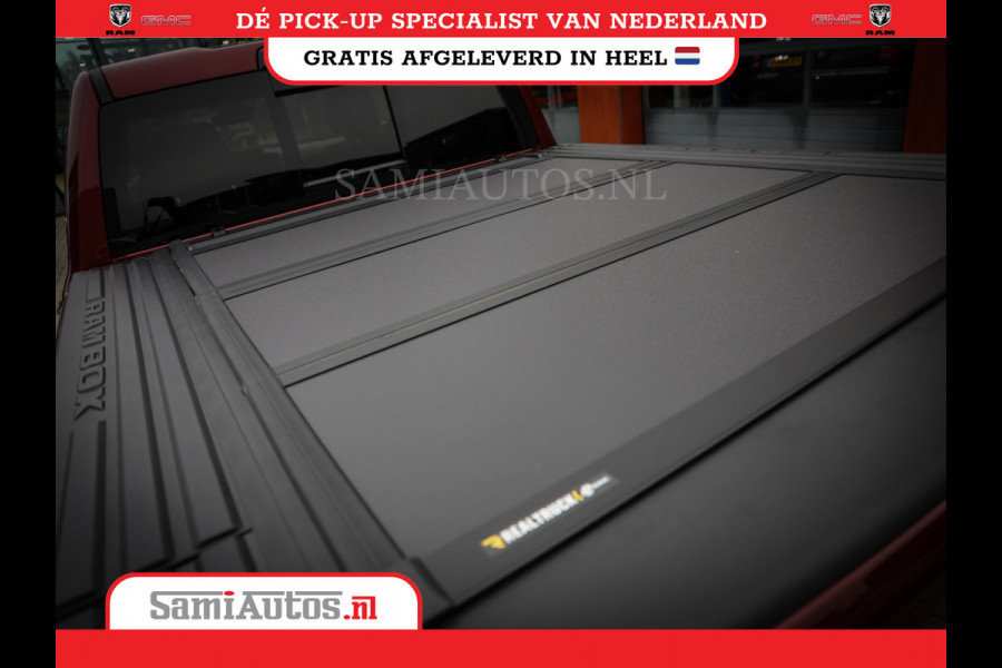 Dodge Ram 1500 LIMITED NIGHT HIGH OUTPUT 540PK 706 Nm 2025 | XB9 | MASSAGE | BOM VOL | CREW CAB | DUBBELE CABINE | GRIJSKENTEKEN | DE MEEST LUXUEUZE en BEGEERDE Pick-up | VOORRAAD NR 2302 - 7425