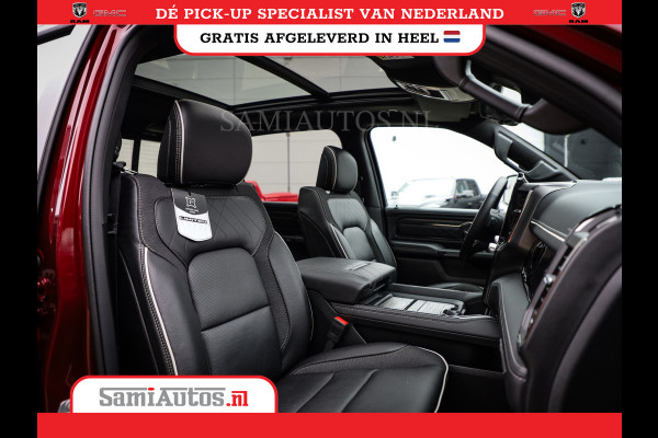 Dodge Ram 1500 LIMITED NIGHT HIGH OUTPUT 540PK 706 Nm 2025 | XB9 | MASSAGE | BOM VOL | CREW CAB | DUBBELE CABINE | GRIJSKENTEKEN | DE MEEST LUXUEUZE en BEGEERDE Pick-up | VOORRAAD NR 2302 - 7425