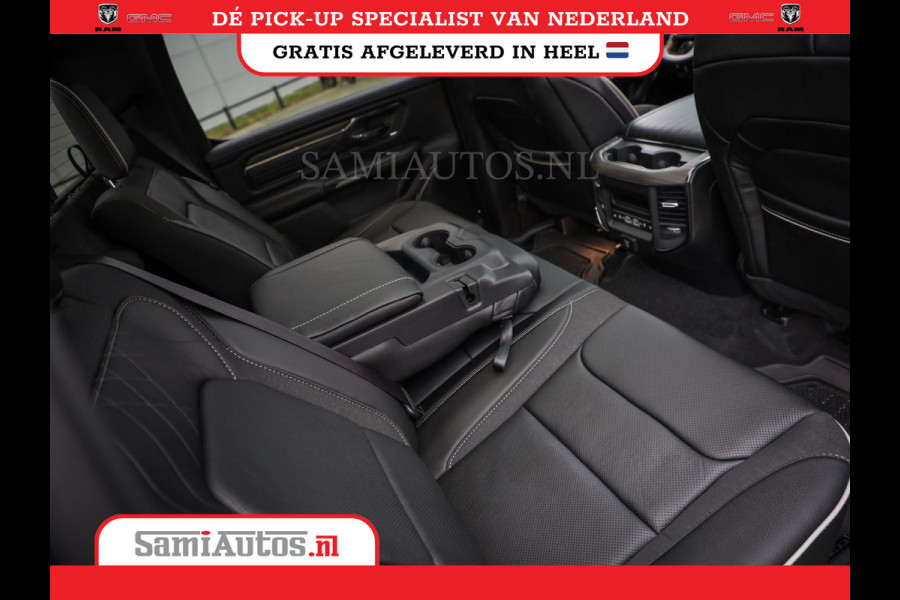 Dodge Ram 1500 LIMITED NIGHT DE MEEST LUXUEUZE PICK UP HIGH OUTPUT H.O 540PK 706 Nm 2025 | XB9 | MASSAGE | BOM VOL | CREW CAB | DUBBELE CABINE | GRIJSKENTEKEN | VOORRAAD NR 2335 - 5153
