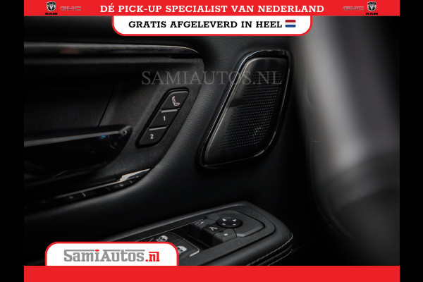 Dodge Ram 1500 LIMITED NIGHT DE MEEST LUXUEUZE PICK UP HIGH OUTPUT H.O 540PK 706 Nm 2025 | XB9 | MASSAGE | BOM VOL | CREW CAB | DUBBELE CABINE | GRIJSKENTEKEN | VOORRAAD NR 2335 - 5153