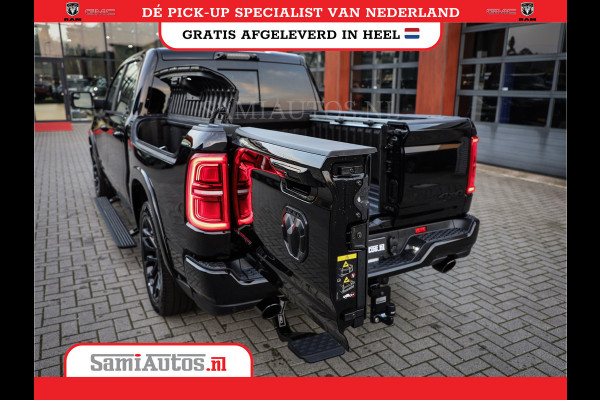 Dodge Ram 1500 LIMITED NIGHT DE MEEST LUXUEUZE PICK UP HIGH OUTPUT H.O 540PK 706 Nm 2025 | XB9 | MASSAGE | BOM VOL | CREW CAB | DUBBELE CABINE | GRIJSKENTEKEN | VOORRAAD NR 2335 - 5153
