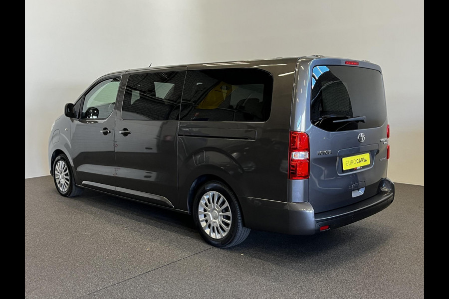 Toyota PROACE Electric Shuttle Long Extra Range Cool 75 kWh 9 pers. Navigatie Apple Carplay/Android Auto Parkeersensoren Cruise Control Lichtmetalen velgen Getinte ramen Airco