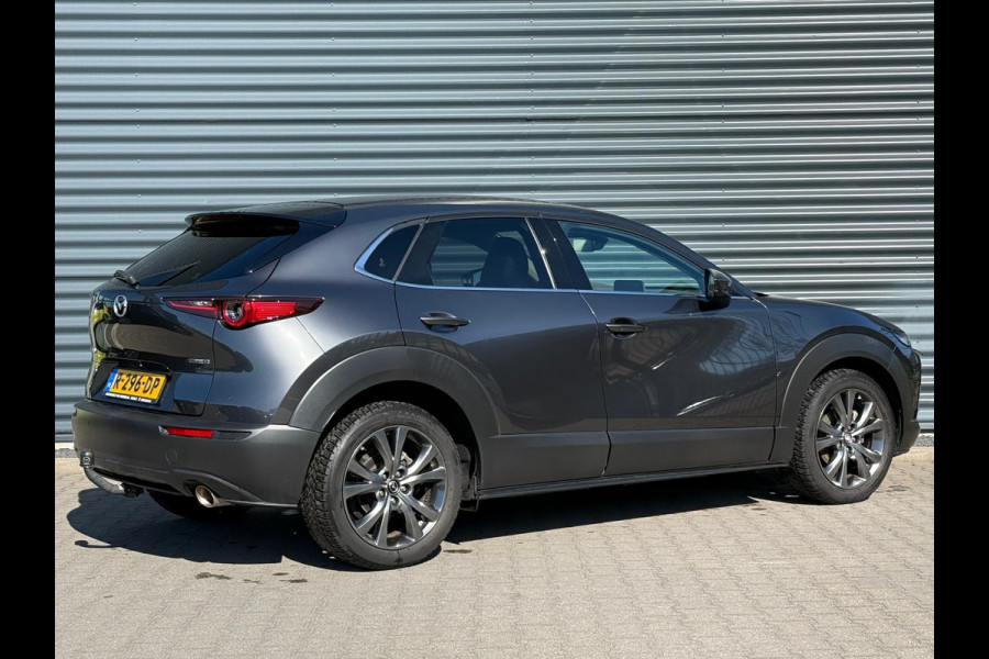 Mazda CX-30 2.0 e-SkyActiv-X M Hybrid Luxury 180pk | Afneembare Trekhaak | Adaptive Cruise | Lederen Sportstoelen Memory | Head Up | Keyless | Apple Carplay |