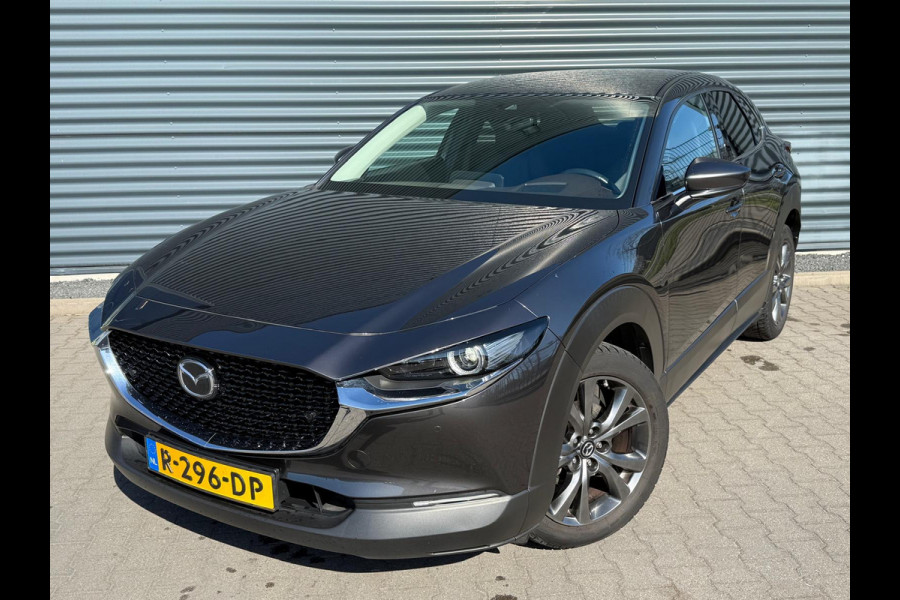 Mazda CX-30 2.0 e-SkyActiv-X M Hybrid Luxury 180pk | Afneembare Trekhaak | Adaptive Cruise | Lederen Sportstoelen Memory | Head Up | Keyless | Apple Carplay |