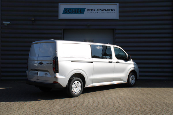 Ford Transit Custom 320 2.0 TDCI L2H1 Trend DC 150 pk - LED Koplampen - 5 Zits - 2x Schuifdeur - Stoelverwarming - Privacyglass