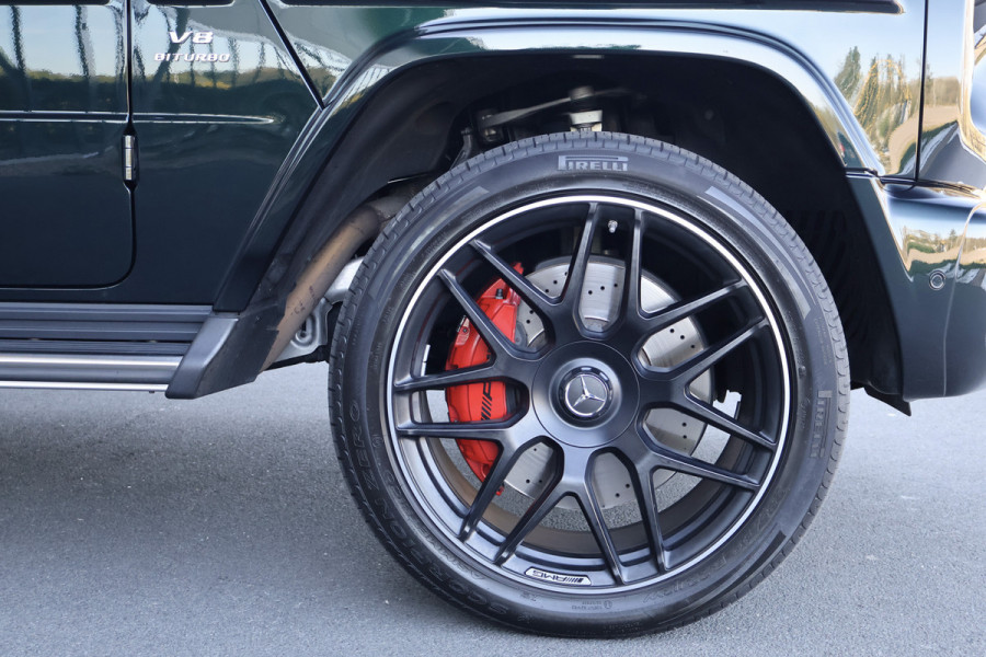 Mercedes-Benz G-Klasse 63 AMG STOELVERWARMING | TREKHAAK | AMBIENTEVERLICHTING | NAPPA LEDER |  DAK | BURMESTER AUDIO | 360 CAMERA | MEMORY | SUÉDE HEMELBEKLEDING | SPORTUITLAAT | EXTRA GROTE BENZINETANK | ETC. G63