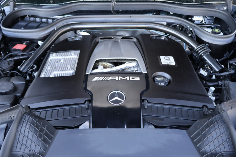 Mercedes-Benz G-Klasse 63 AMG STOELVERWARMING | TREKHAAK | AMBIENTEVERLICHTING | NAPPA LEDER |  DAK | BURMESTER AUDIO | 360 CAMERA | MEMORY | SUÉDE HEMELBEKLEDING | SPORTUITLAAT | EXTRA GROTE BENZINETANK | ETC. G63