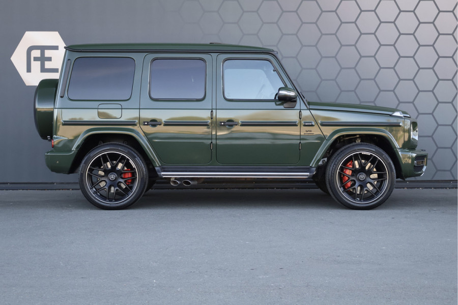 Mercedes-Benz G-Klasse 63 AMG KLASSE | MASSAGE | ADAPTIVE CRUISE | STOELVERKOELING & VERWARMING | PANORAMADAK | TREKHAAK | BURMESTER | SFEERVERLICHTING G63