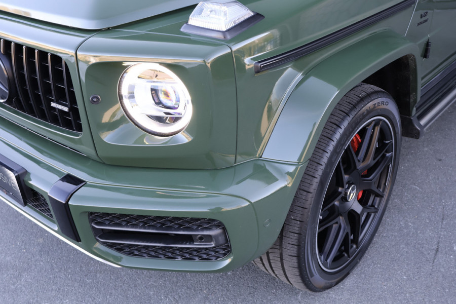 Mercedes-Benz G-Klasse 63 AMG KLASSE | MASSAGE | ADAPTIVE CRUISE | STOELVERKOELING & VERWARMING | PANORAMADAK | TREKHAAK | BURMESTER | SFEERVERLICHTING G63