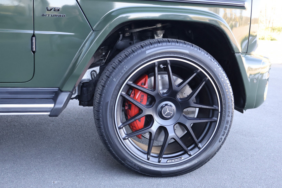 Mercedes-Benz G-Klasse 63 AMG KLASSE | MASSAGE | ADAPTIVE CRUISE | STOELVERKOELING & VERWARMING | PANORAMADAK | TREKHAAK | BURMESTER | SFEERVERLICHTING G63