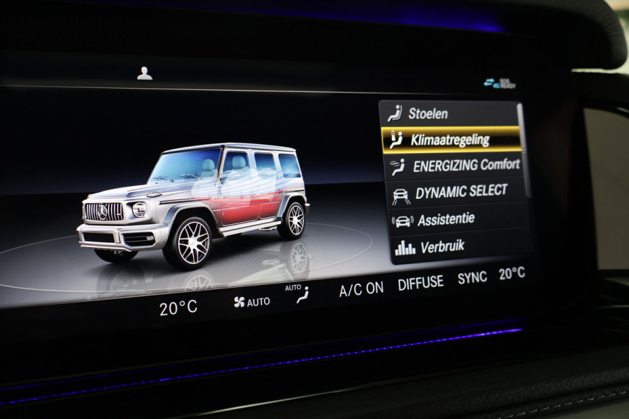 Mercedes-Benz G-Klasse 63 AMG KLASSE | MASSAGE | ADAPTIVE CRUISE | STOELVERKOELING & VERWARMING | PANORAMADAK | TREKHAAK | BURMESTER | SFEERVERLICHTING G63